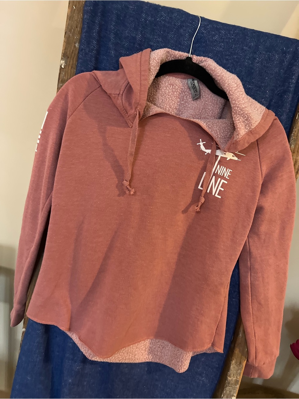 Nine Line Women's Dusty Rose Hoodie